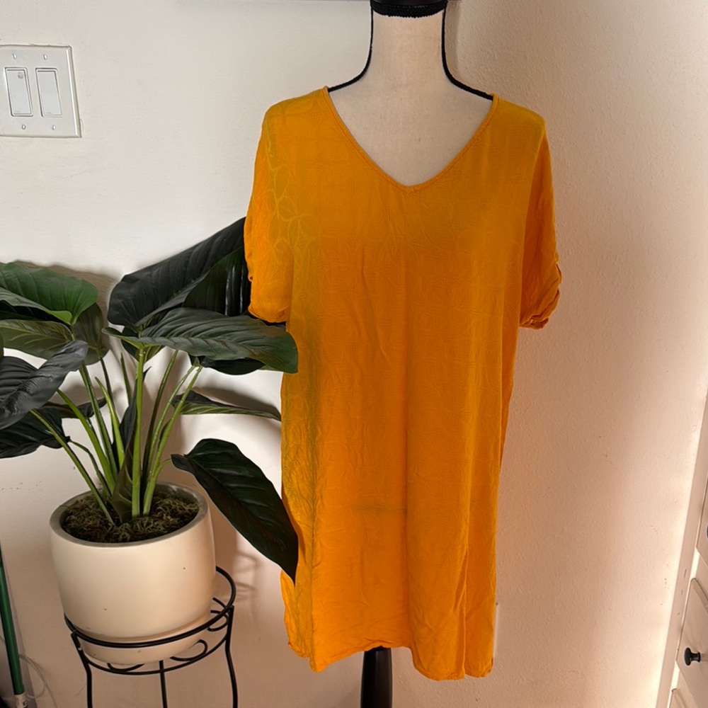 Women's Yellow bathing suit cover up